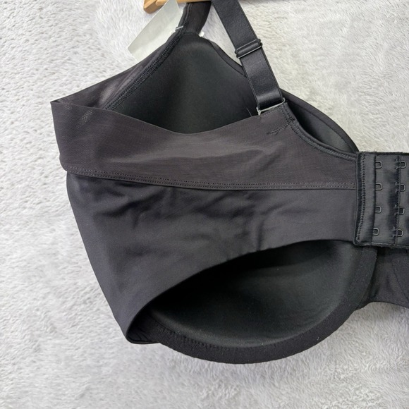 Bali Womens Bra 42DDD Black Style DF6548 Smoothing Underwire Mesh Breathable - Picture 9 of 12